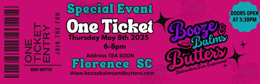 Florence SC Booze Balms And Butters Event